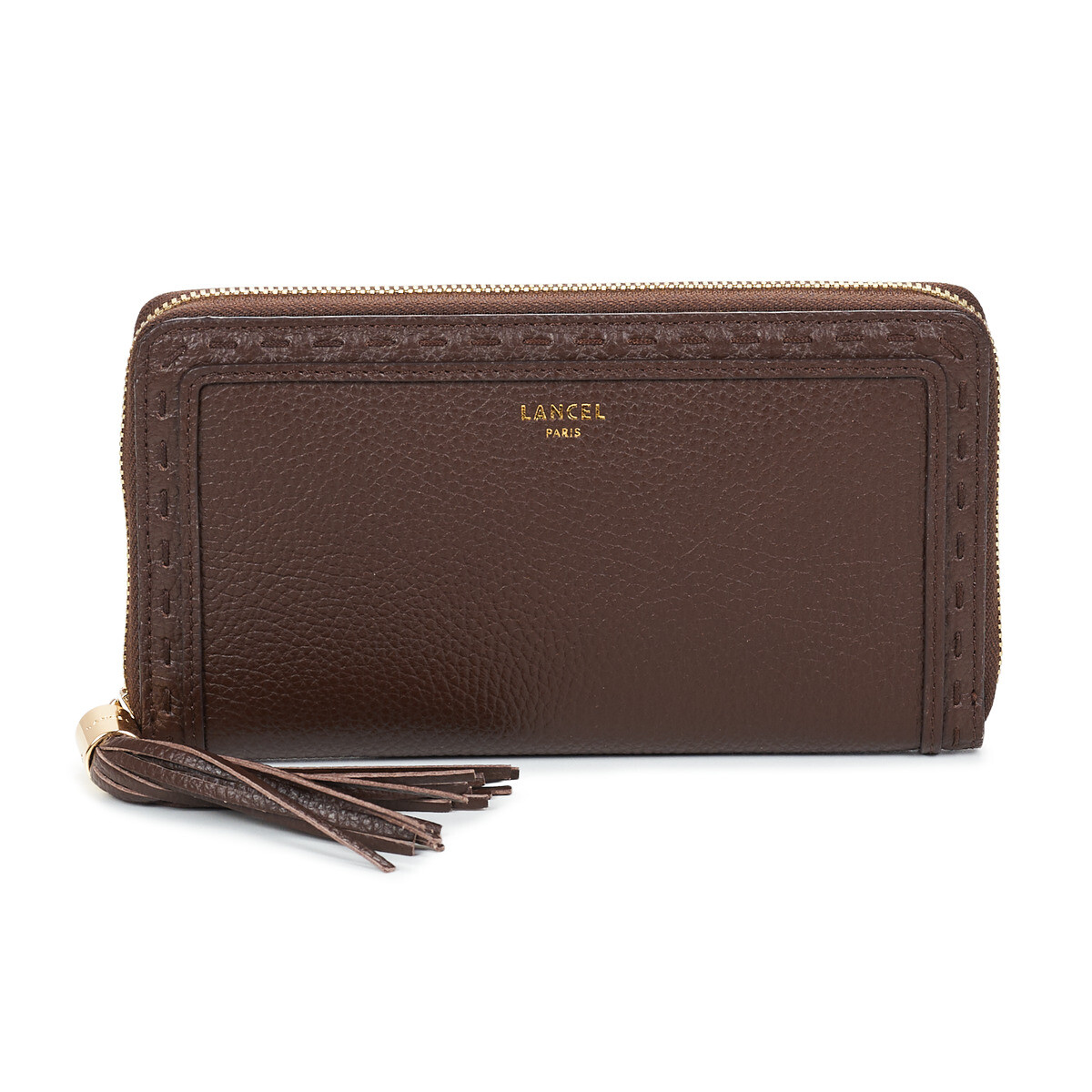 Lancel  PREMIER FLIRT DE LANCEL LONG ZIPAROUND  Hnědá