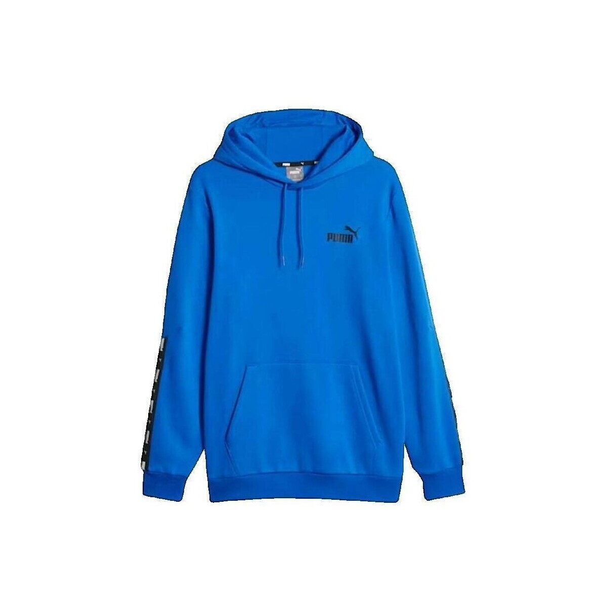Puma  Sweat-shirt  ESS+ Tape Hoodie FL bleu  Modrá