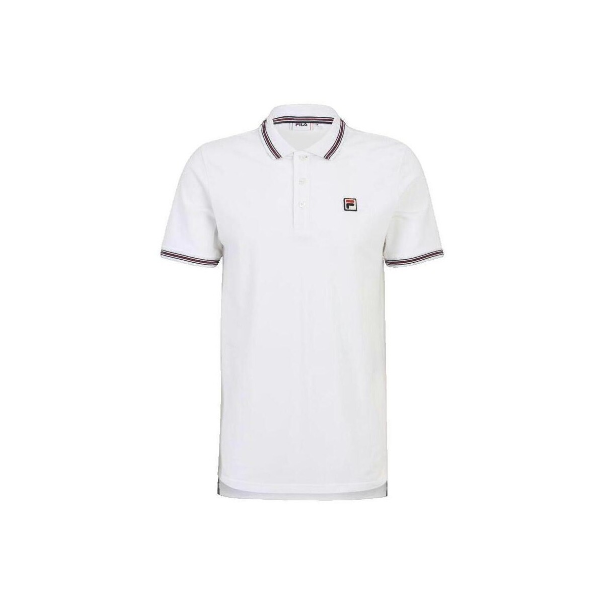 Fila  Polo  manches courtes blanc  Bílá