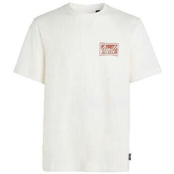 O'neill  T-shirt O'Neill Beach Graphic blanc  Bílá