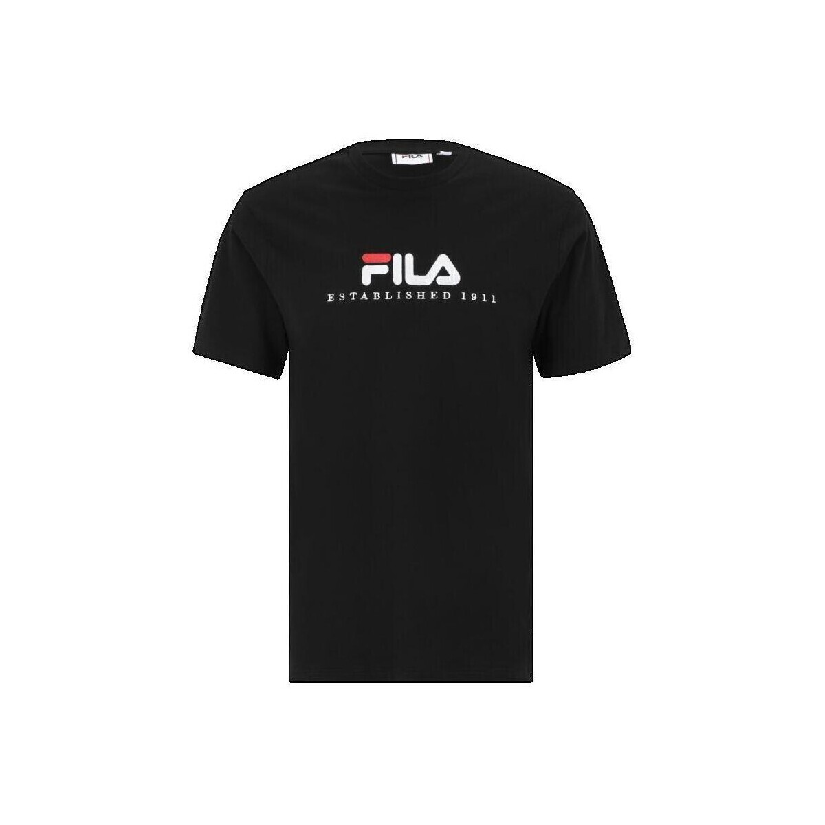 Fila  T-shirt  à manches courtes noir  Černá