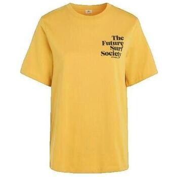O'neill  T-shirt O'Neill Future Surf Society coupe régulière jaune  Žlutá