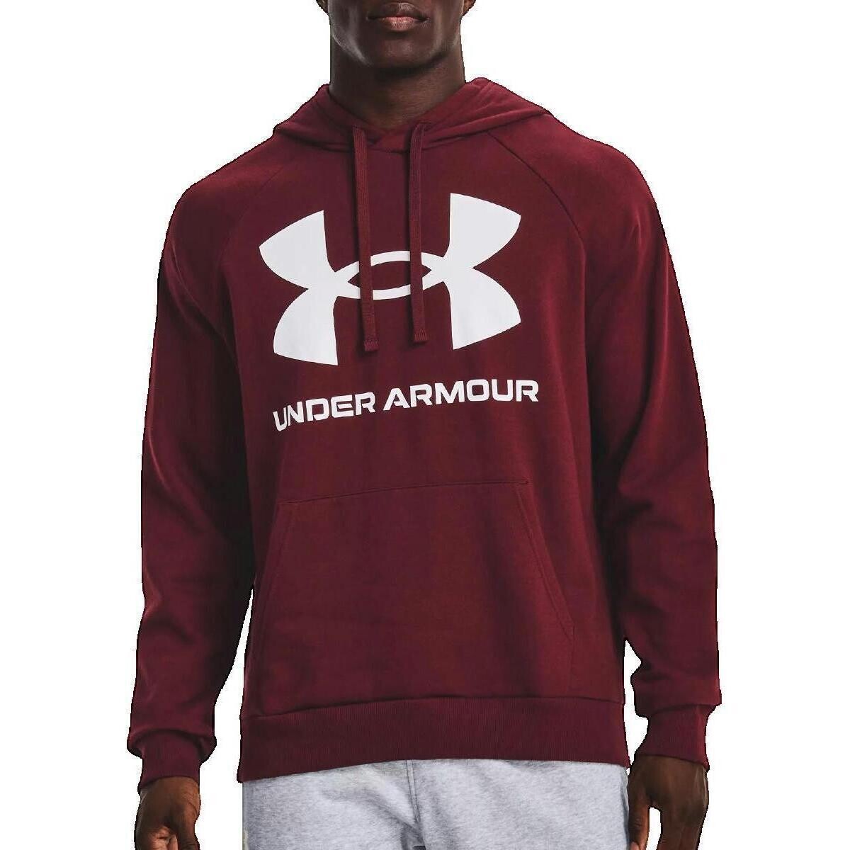 Under Armour  Sweat à capuche Under Armour Rival Fleece Big Logo HD  Červená