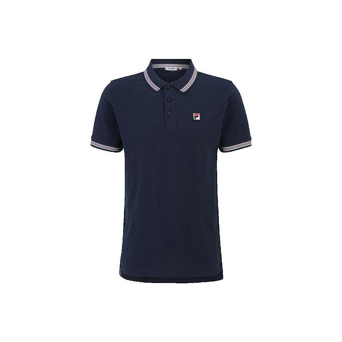 Fila  Polo  manches courtes bleu Lubbeek  Modrá