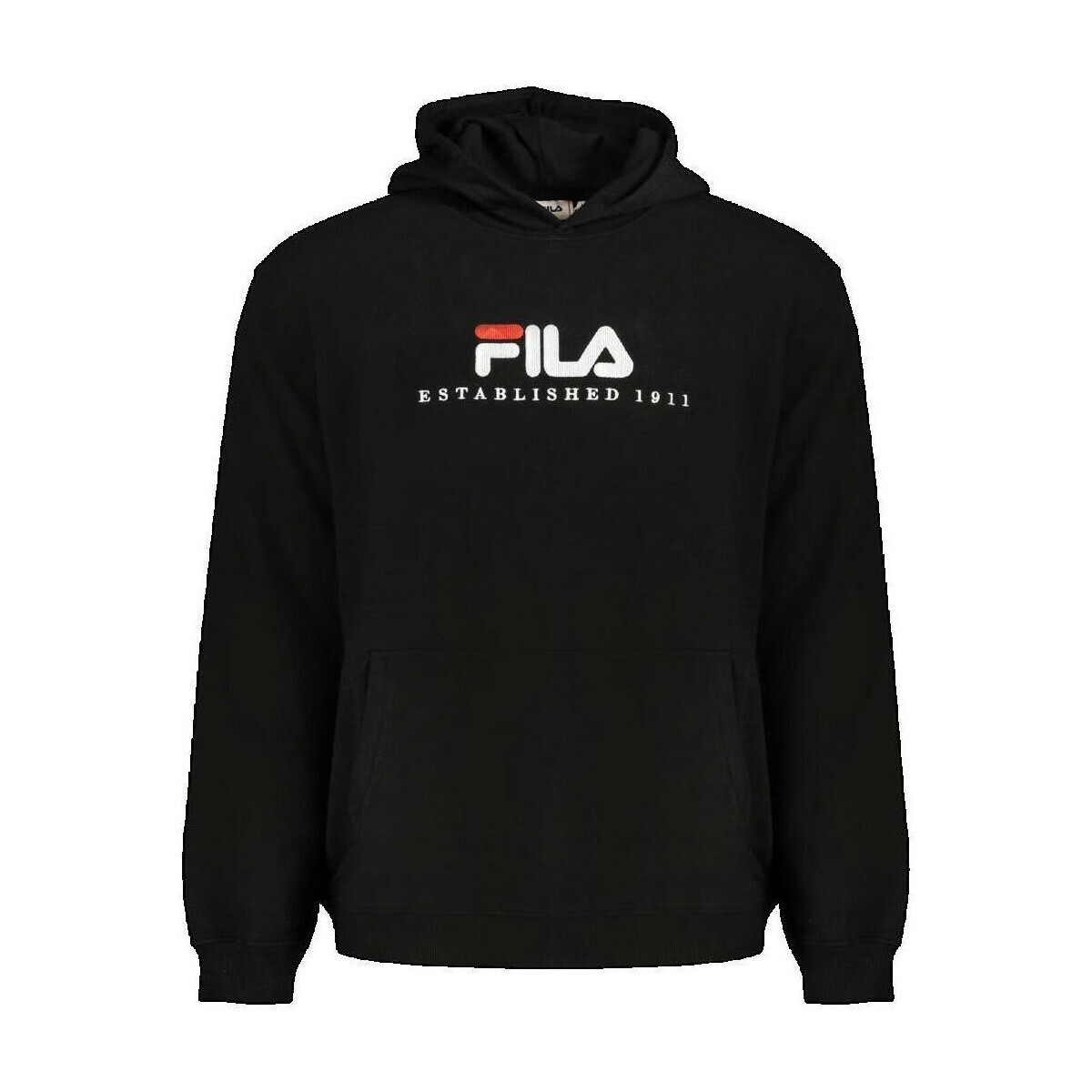 Fila  Sweat-shirt  à capuche noir coupe régulière  Černá