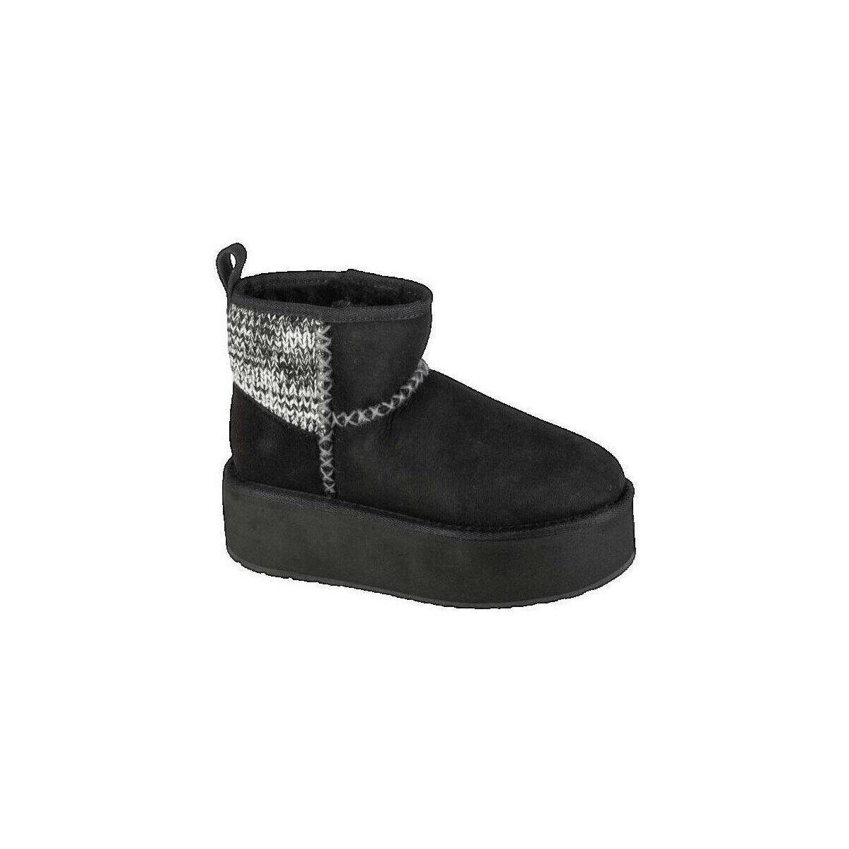 EMU  Bottes EMU Australia Stinger Knit compensées  Černá