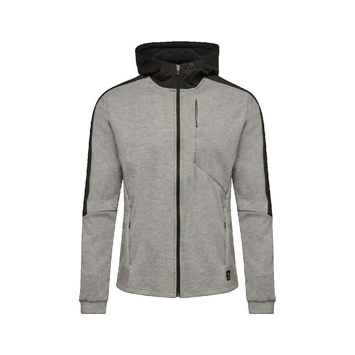hummel  Sweat à capuche  avec fermeture zippée  Šedá