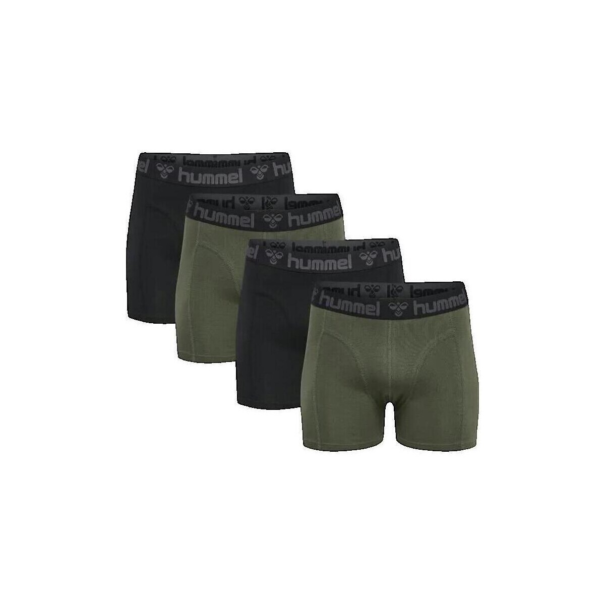 hummel  Boxers  Marston coupe ajustée vert  Zelená