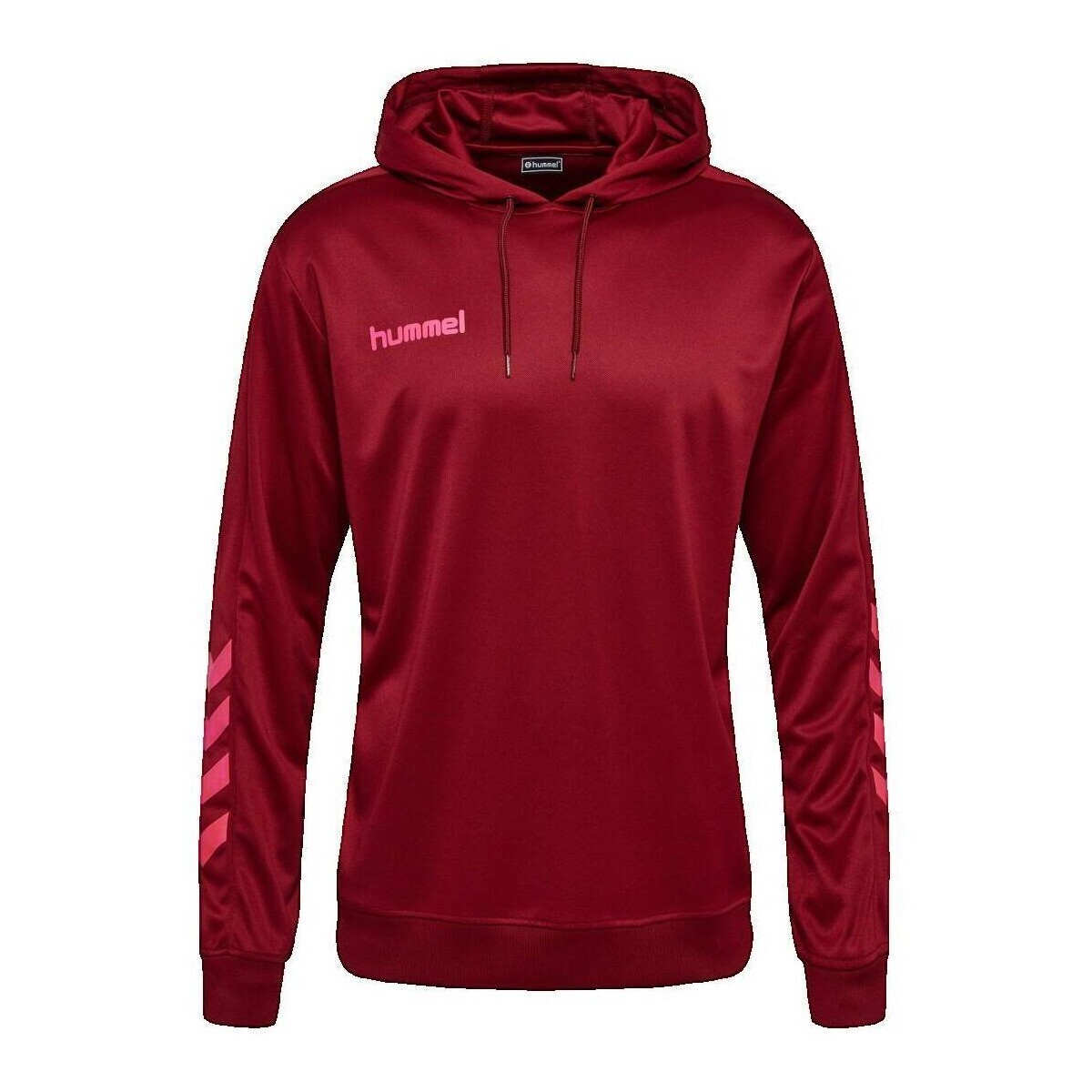 hummel  Sweat à capuche  Promo Poly rouge  Červená