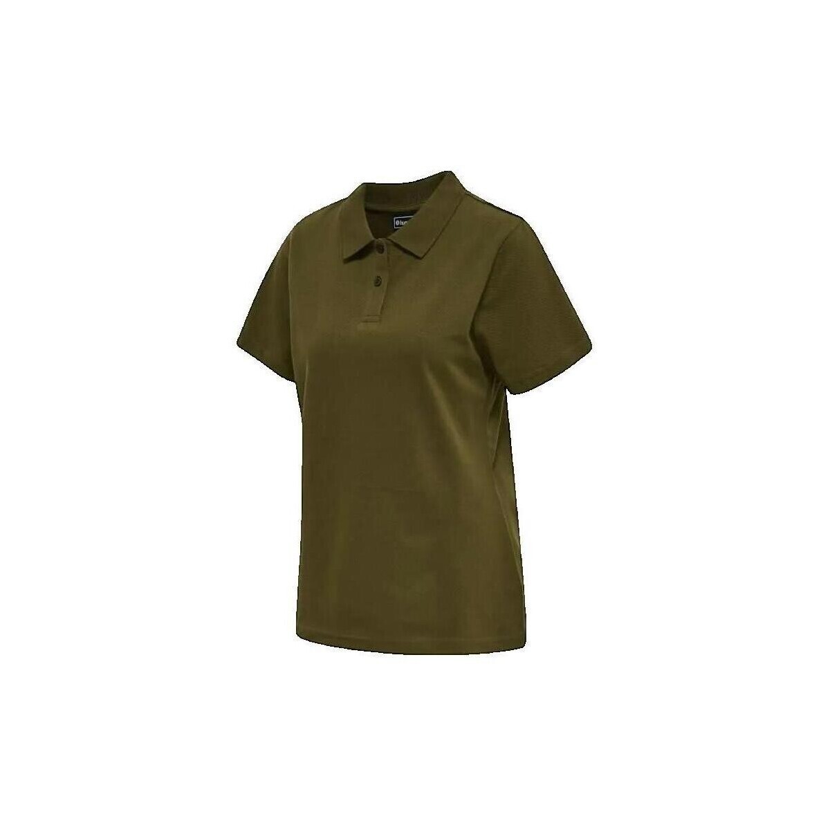 hummel  Polo  stretch vert olive femme  Zelená