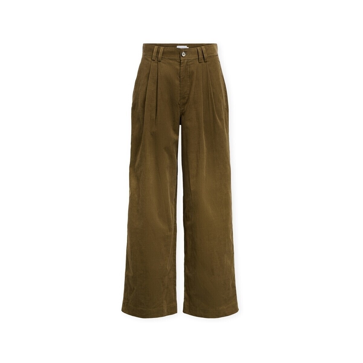 Object  Roy Wide Trousers - Duffel Bag  Zelená