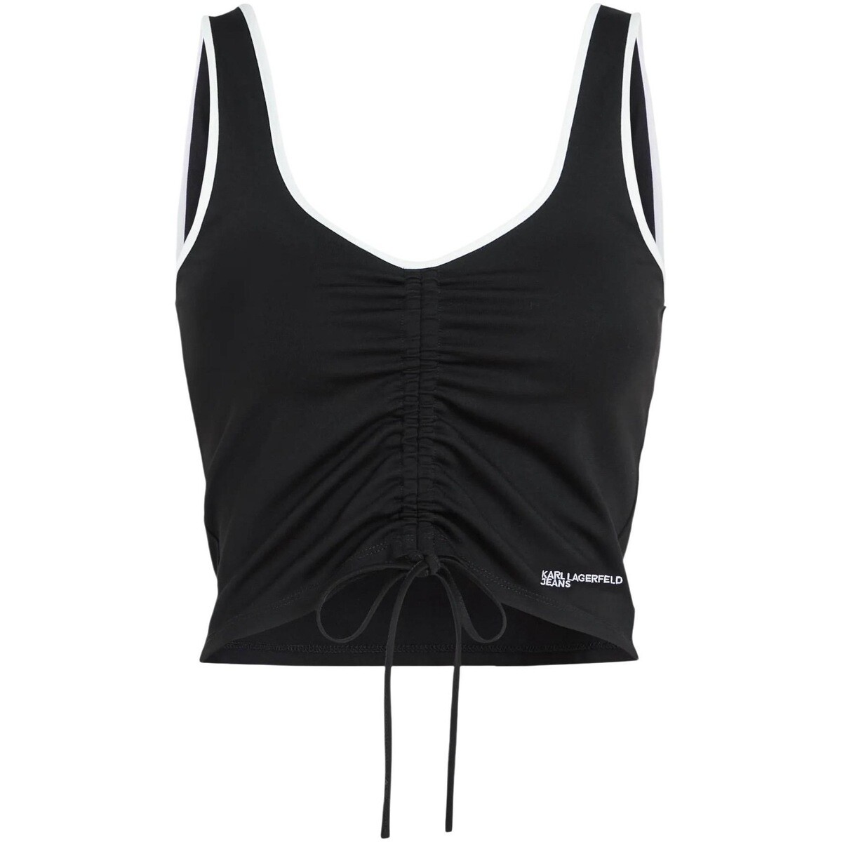 Karl Lagerfeld  KLJ Ruched Bralette B2W17051  Černá