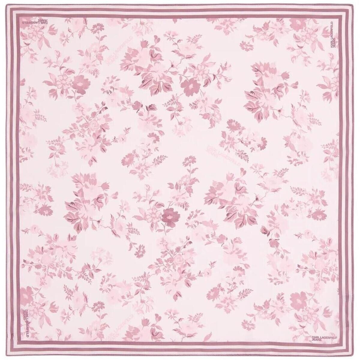 Karl Lagerfeld  KLJ Aop Floral Bandana B2W33006  Růžová