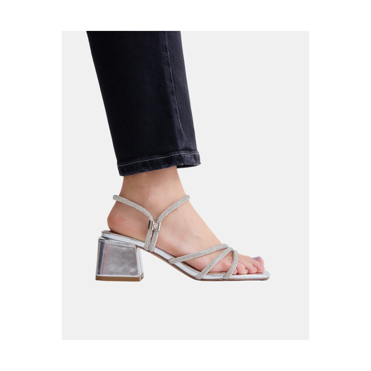 Exé Shoes  CARMEN 339  Stříbrná