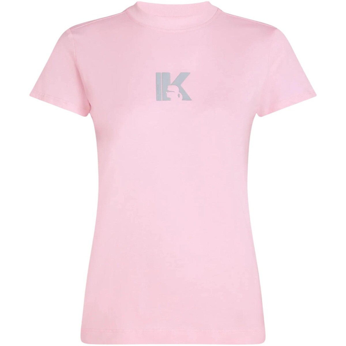 Karl Lagerfeld  KLJ Slim Ss K Logo Tee B2W17064  Růžová