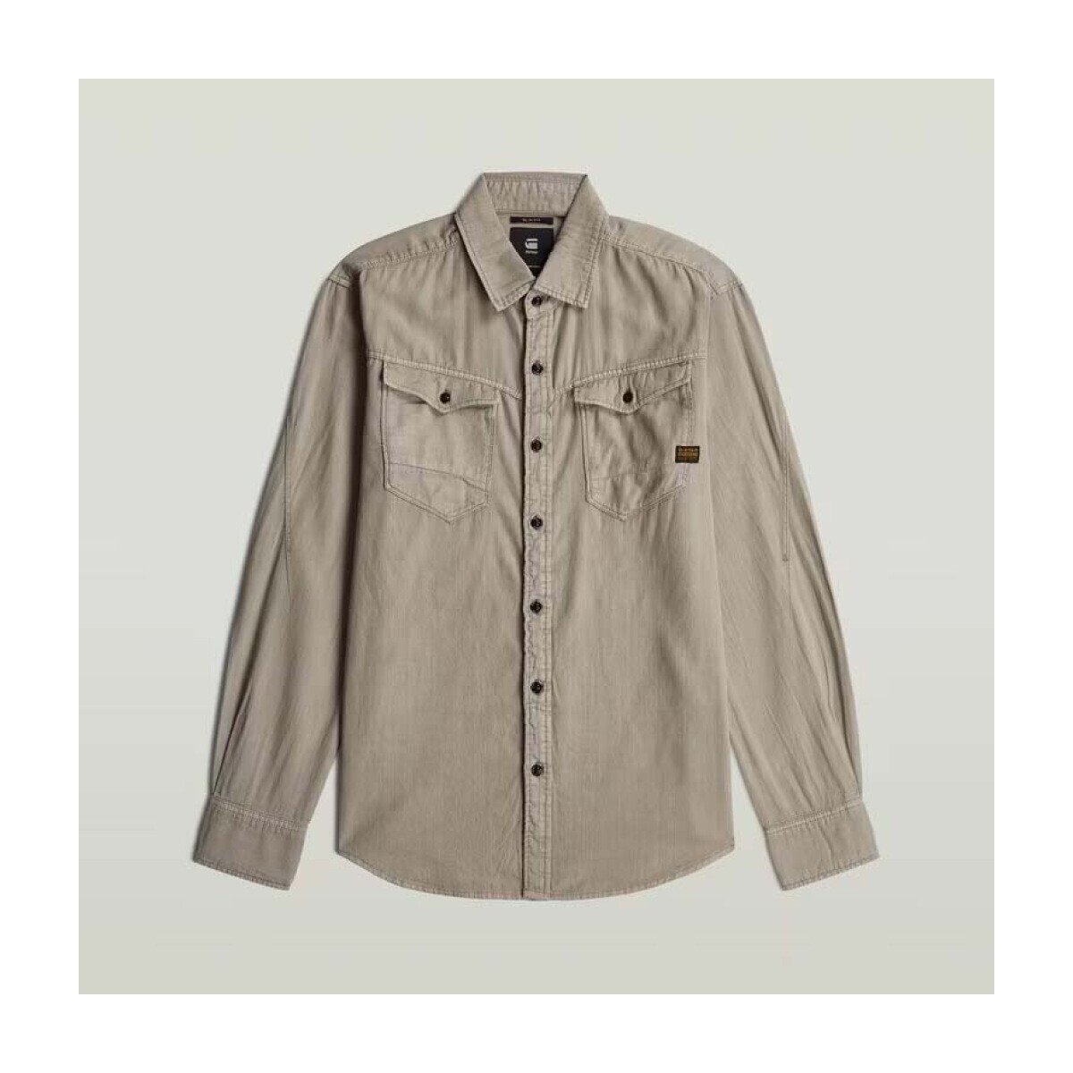 G-Star Raw  Camisas Hombre Modèle D16861 D454  Béžová