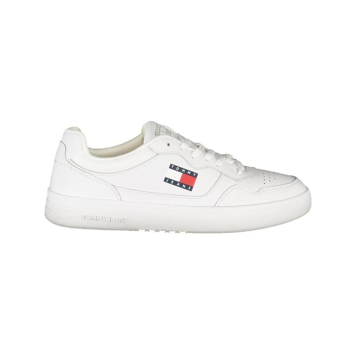 Tommy Hilfiger  Baskets  TJM Cupsole cuir blanc  Bílá