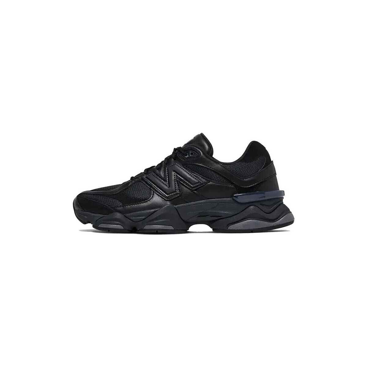 New Balance  9060 Triple Black Leather