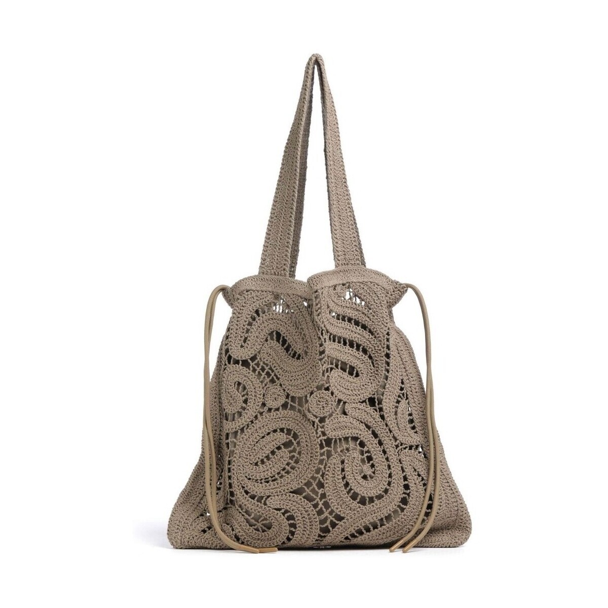 Pinko  Bolsos Mujer Modèle Shopper Crochet  Hnědá