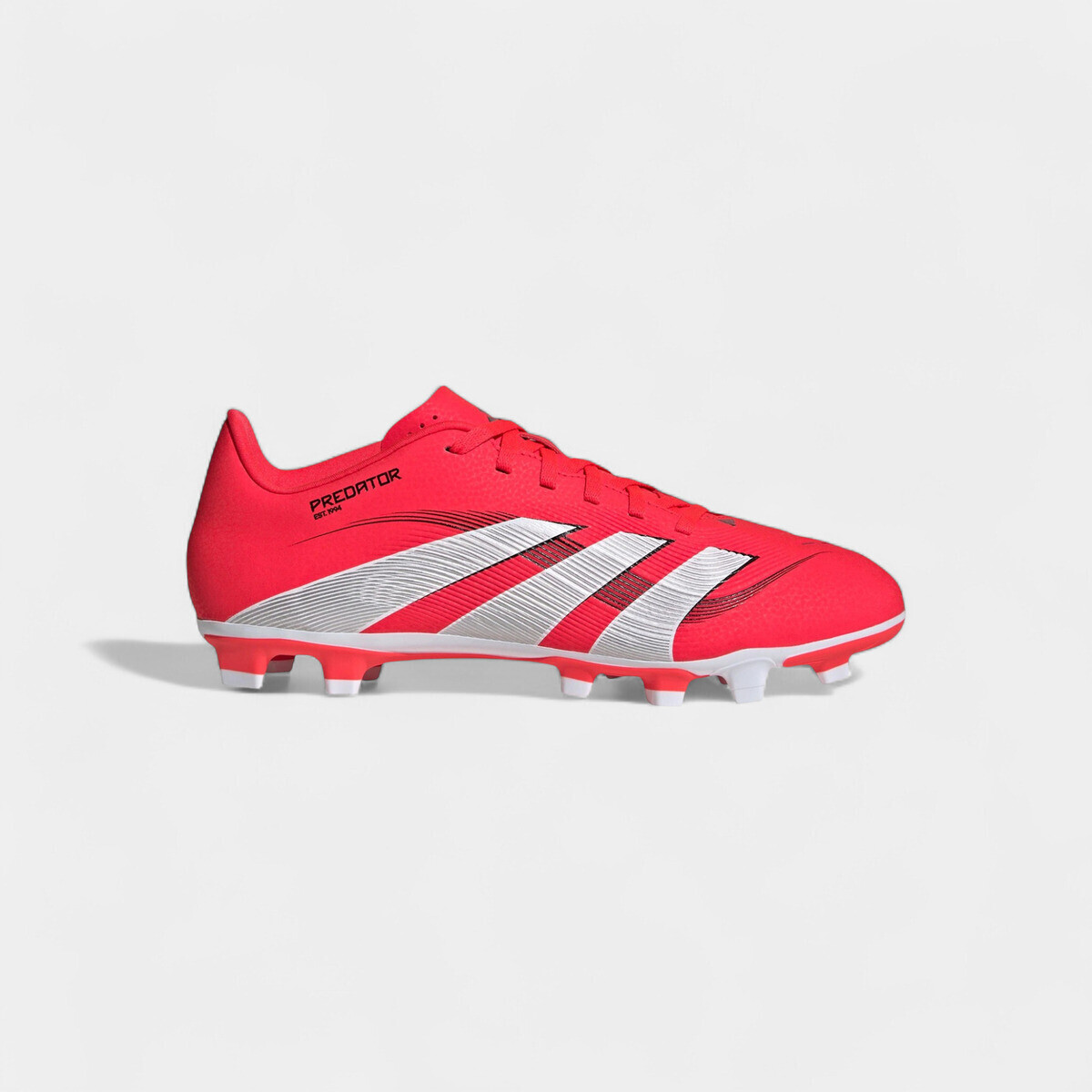 adidas  Predator Club FG/MG Lucid Red Cloud White Core Black  Červená