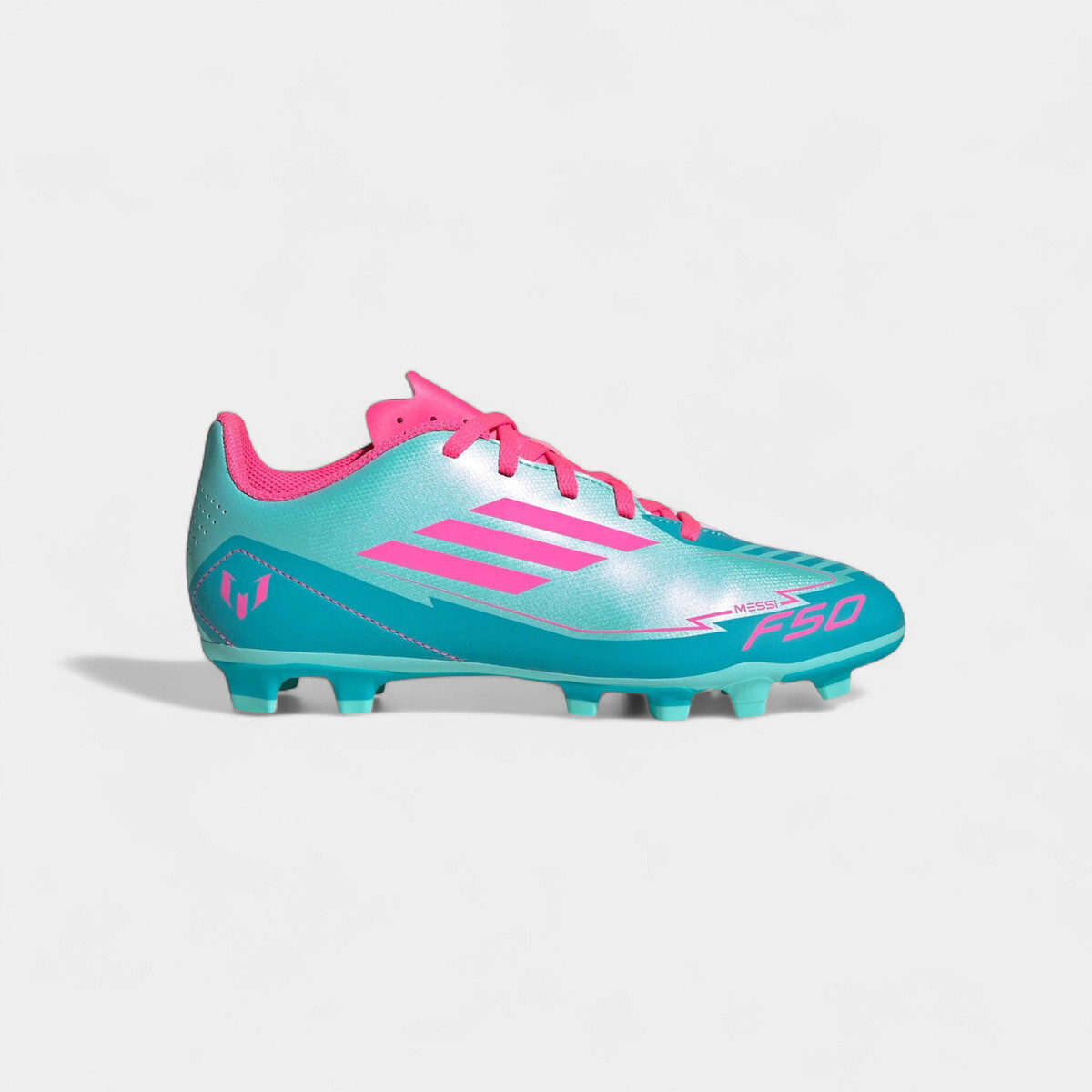 adidas  F50 Club FG/MG Messi Miami (Kids)  Bílá