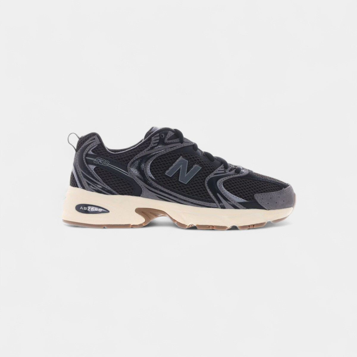 New Balance  530 Black Gum  Černá