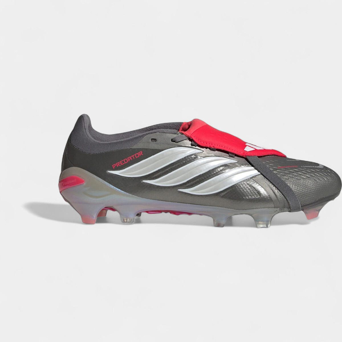adidas  Predator Pro Fold-Over Tongue FG Finishers Steel Pack  Červená