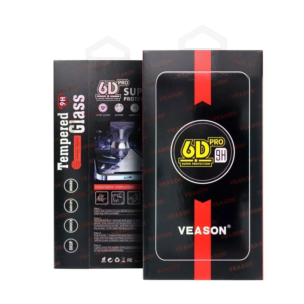 Ochranné trvzené sklo 6D Pro Veason Glass pro Motorola Moto G57, černá