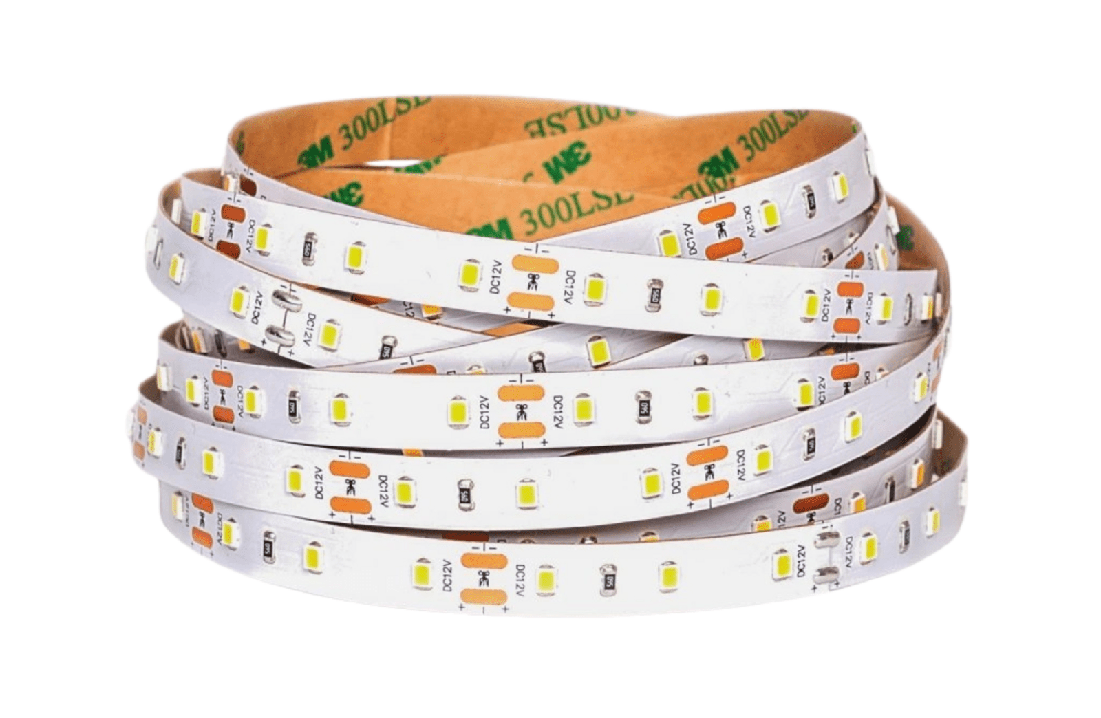 LED Solution LED pásek 12W/m 12V bez krytí IP20 Projekt 50m návin Barva světla: Teplá bílá 191418