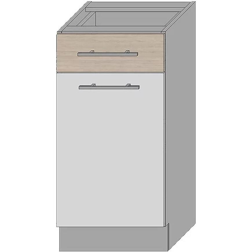 Kuchyňská skříňka Mia Picard/Šedá d40 s/1 p/l bb