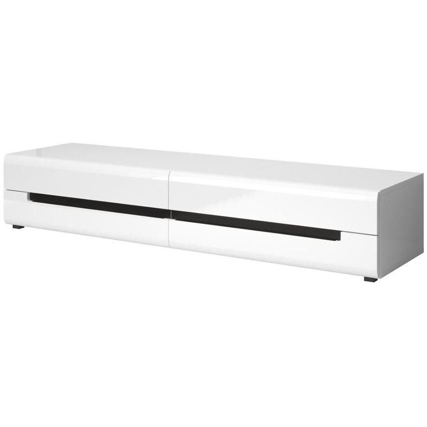 Tv Stolek Hektor 180cm Bílá Lesk