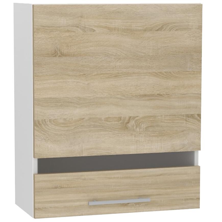 Kuchyňská Skříňka Ines Ws 60 Sklo Pásek P/L dub sonoma