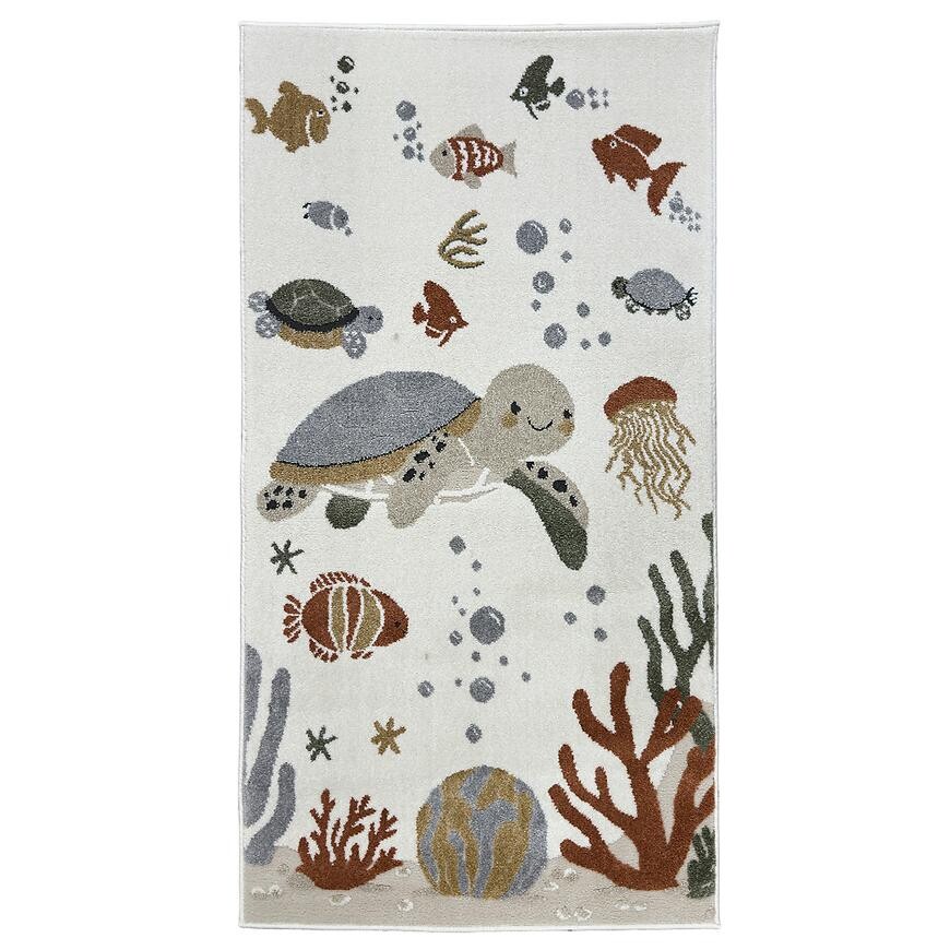 Koberec Step Kids 0,8/1,5 A3651a zelený/krémový