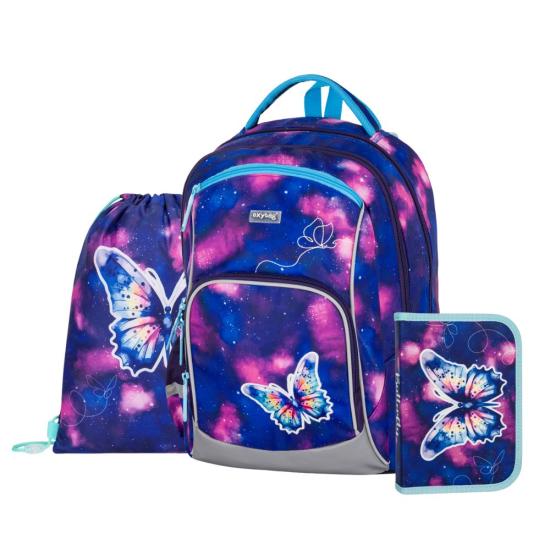 Oxybag Školní set 3dílný OXY GO - Motýl