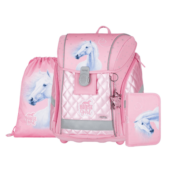Oxybag Školní set 3dílný PREMIUM LIGHT - kůň romantic