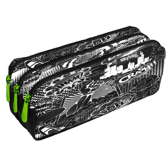Oxybag Pouzdro etue 3 zipy - Crash