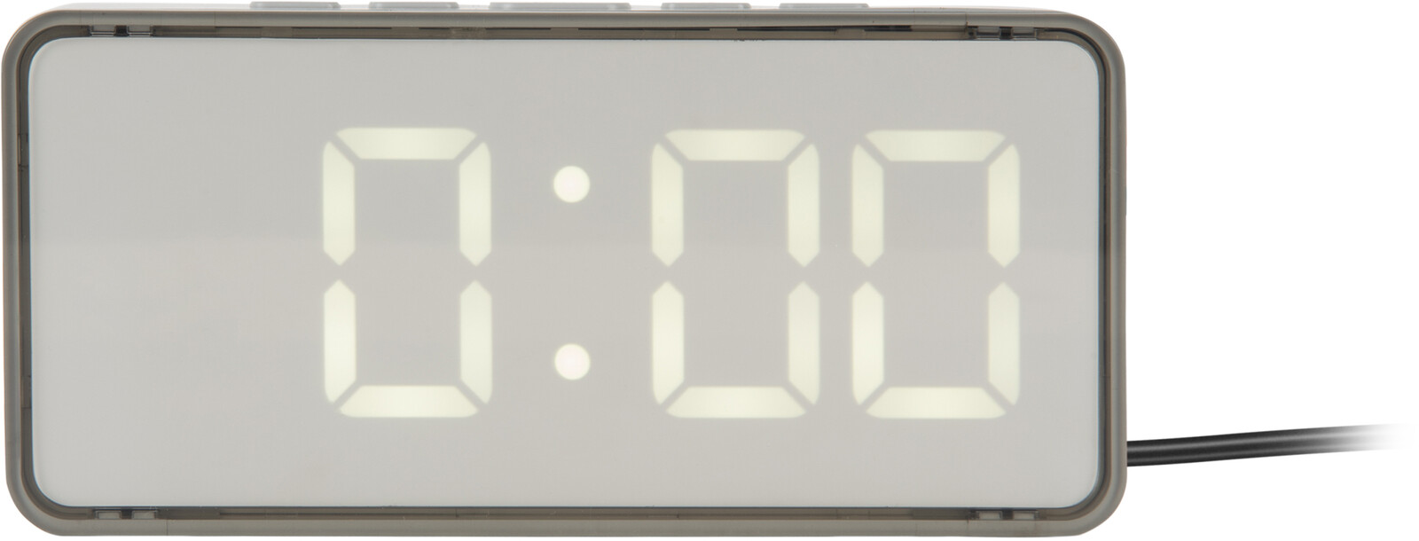 Karlsson Dizajnové LED hodiny - budík 6040GY