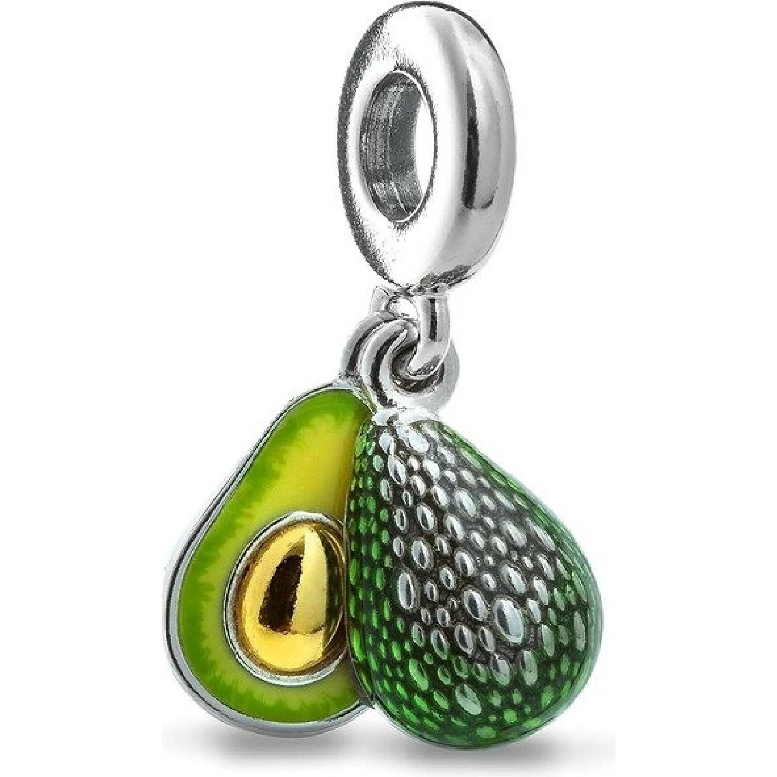 Pandora Dvojitý visací přívěsek Avokádo Moments 763405C01