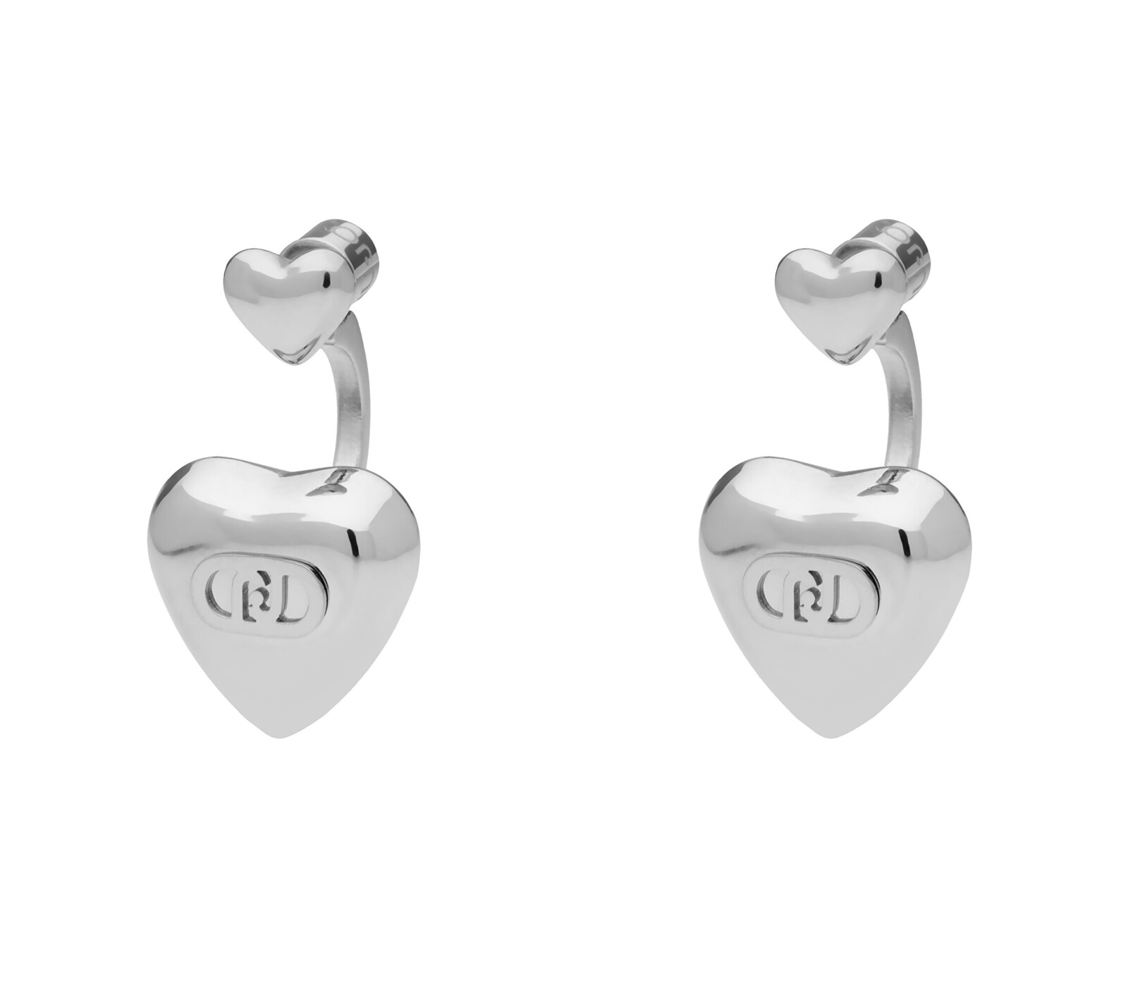 Liu Jo Visací srdíčkové náušnice z oceli Icones LJ3152