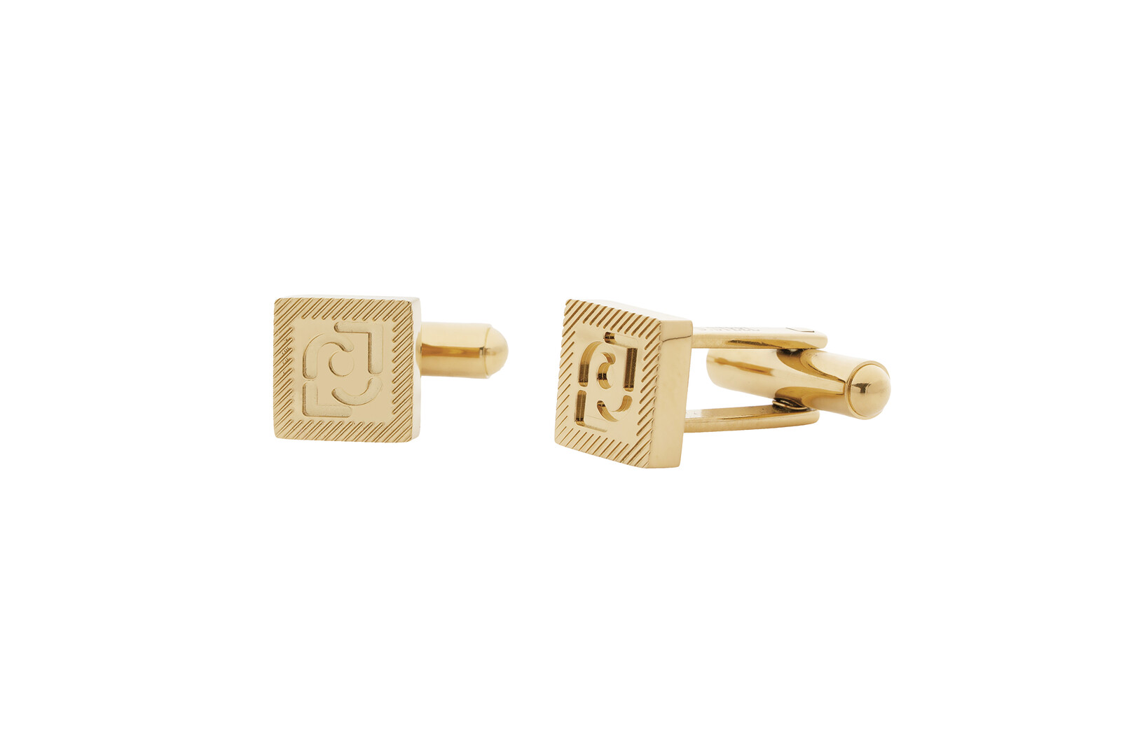 Liu Jo Pozlacené manžetové knoflíčky z oceli MLJ690