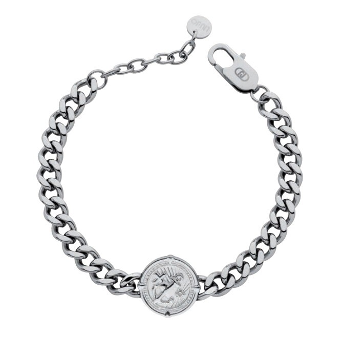 Liu Jo Pánský náramek z oceli láska,víra, naděje MLJ663