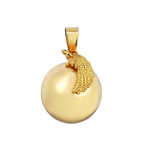 MUMMY BELL Těhotenská rolnička Andělské křídlo zlaté