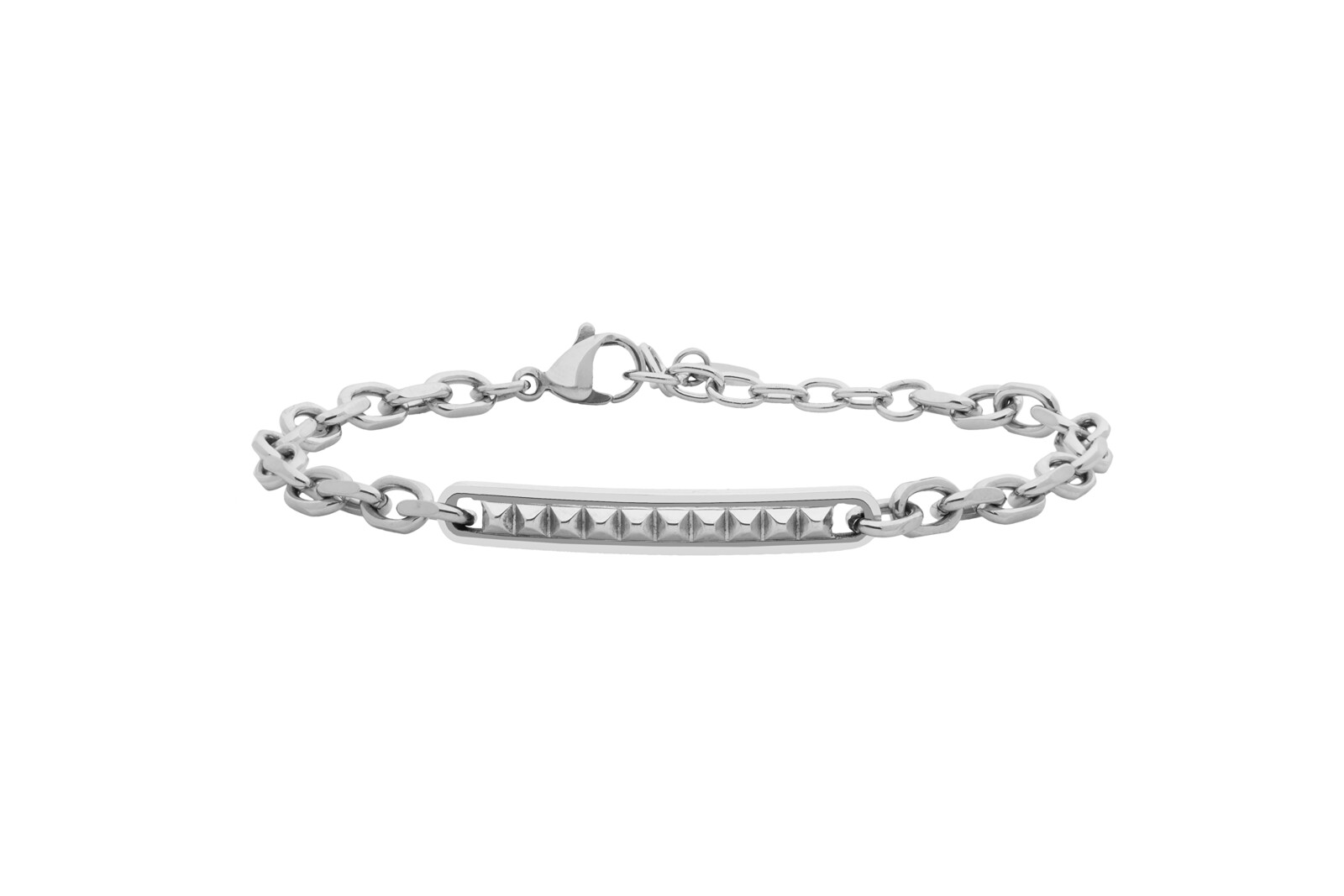 Liu Jo Slušivý ocelový náramek pro muže MLJ667