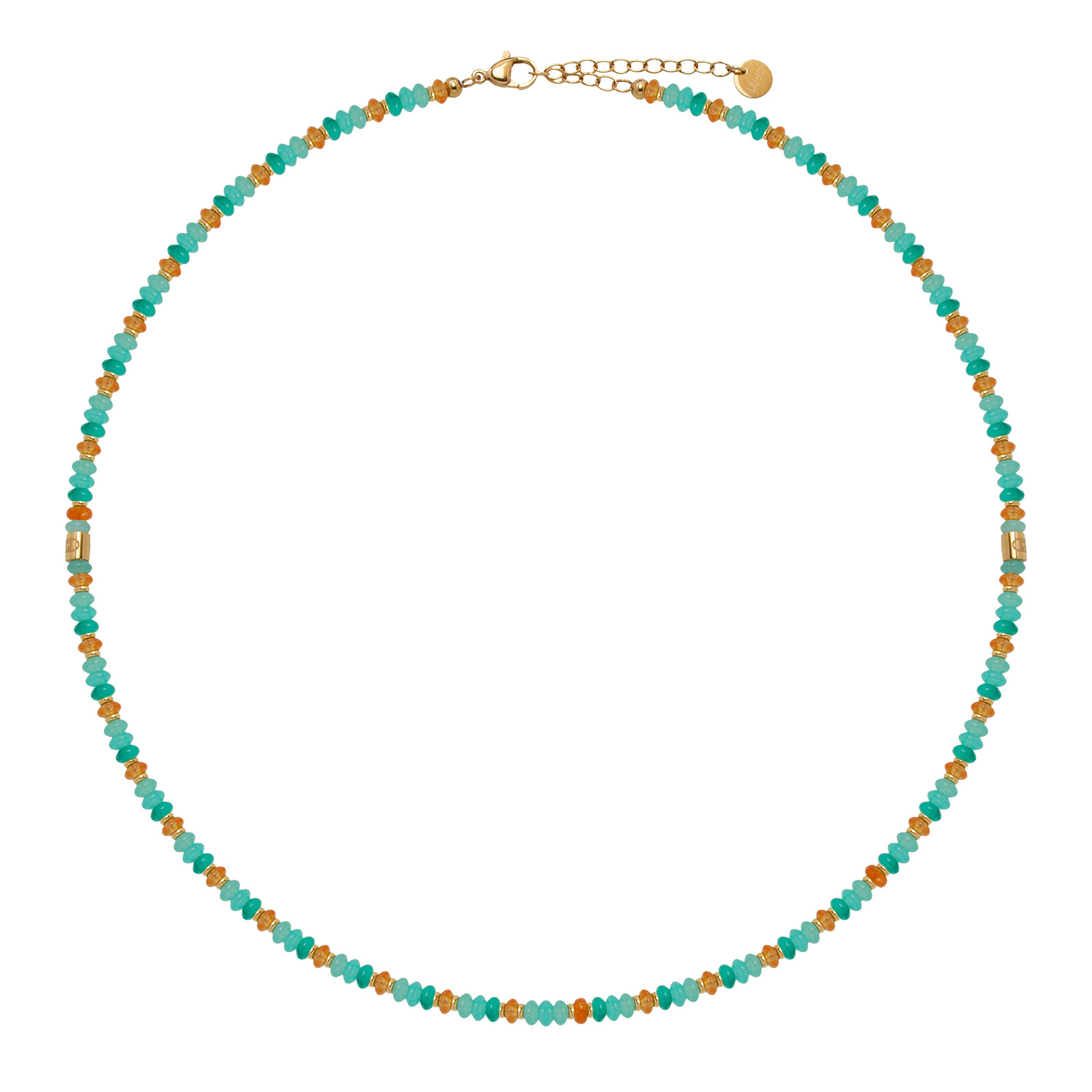 Liu Jo Stylový pánský náhrdelník s korálky MLJ673