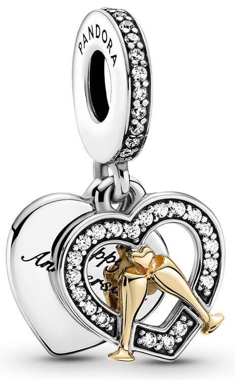 Pandora Stříbrný přívěsek Krásné výročí 799322C01