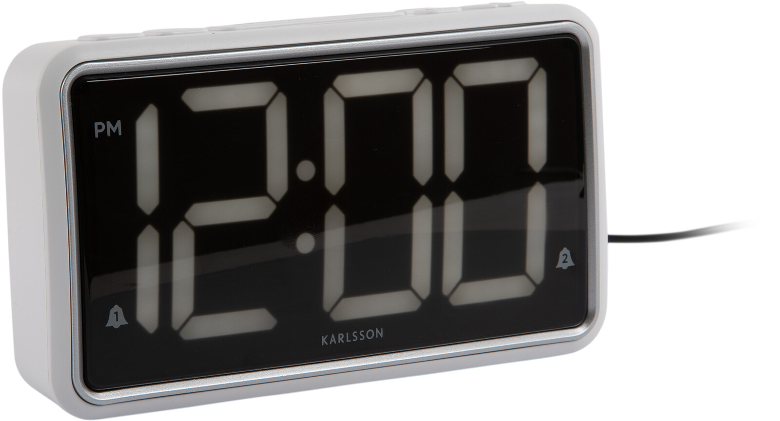 Karlsson Digitální LED stolní hodiny 6035WH