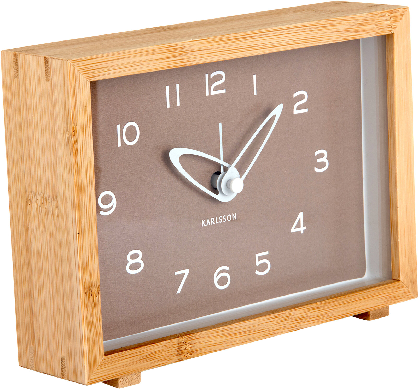 Karlsson Designové hodiny s budíkem KA6034BR