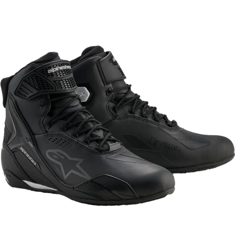 Alpinestars Dámské boty na motorku Stella Faster-4 Drystar černo-stříbrné