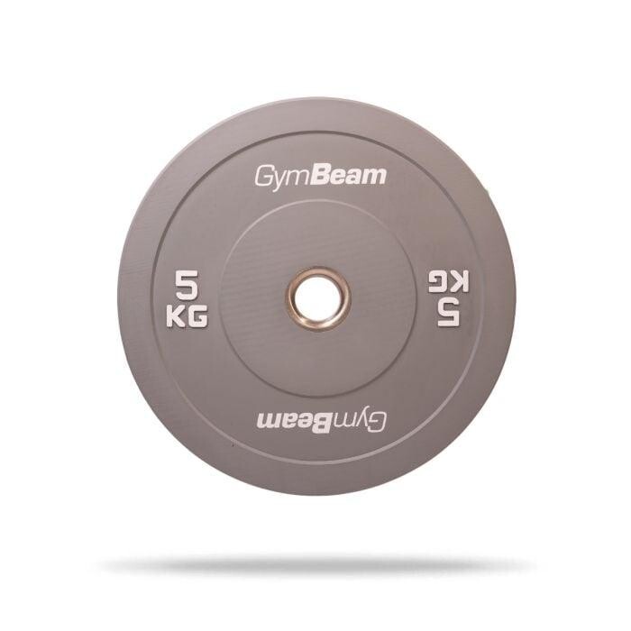 GymBeam Gumový kotouč Bumper 51 mm 5 kg