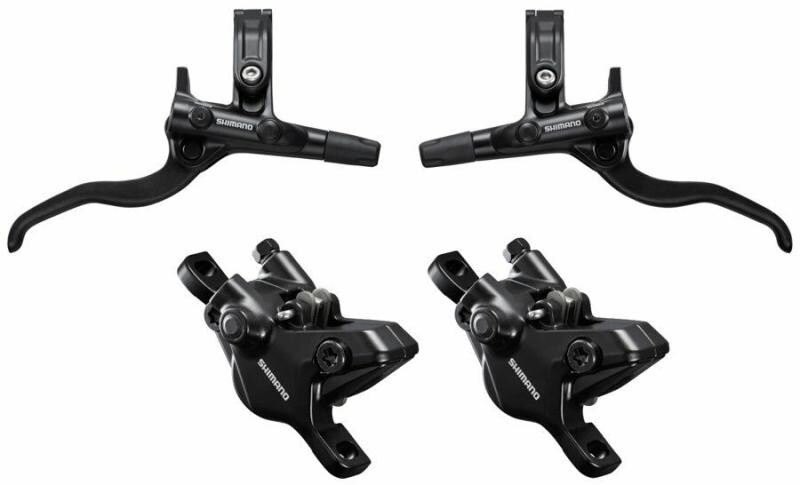 Shimano SET BR-MT410 Přední+zadní brzdy kotouč.